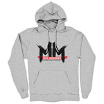Mat Madness  Midweight Pullover Hoodie Heather Grey