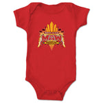 Midwest All-Star Wrestling  Infant Onesie Red