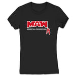 Midwest All-Star Wrestling  Women's Tee Black