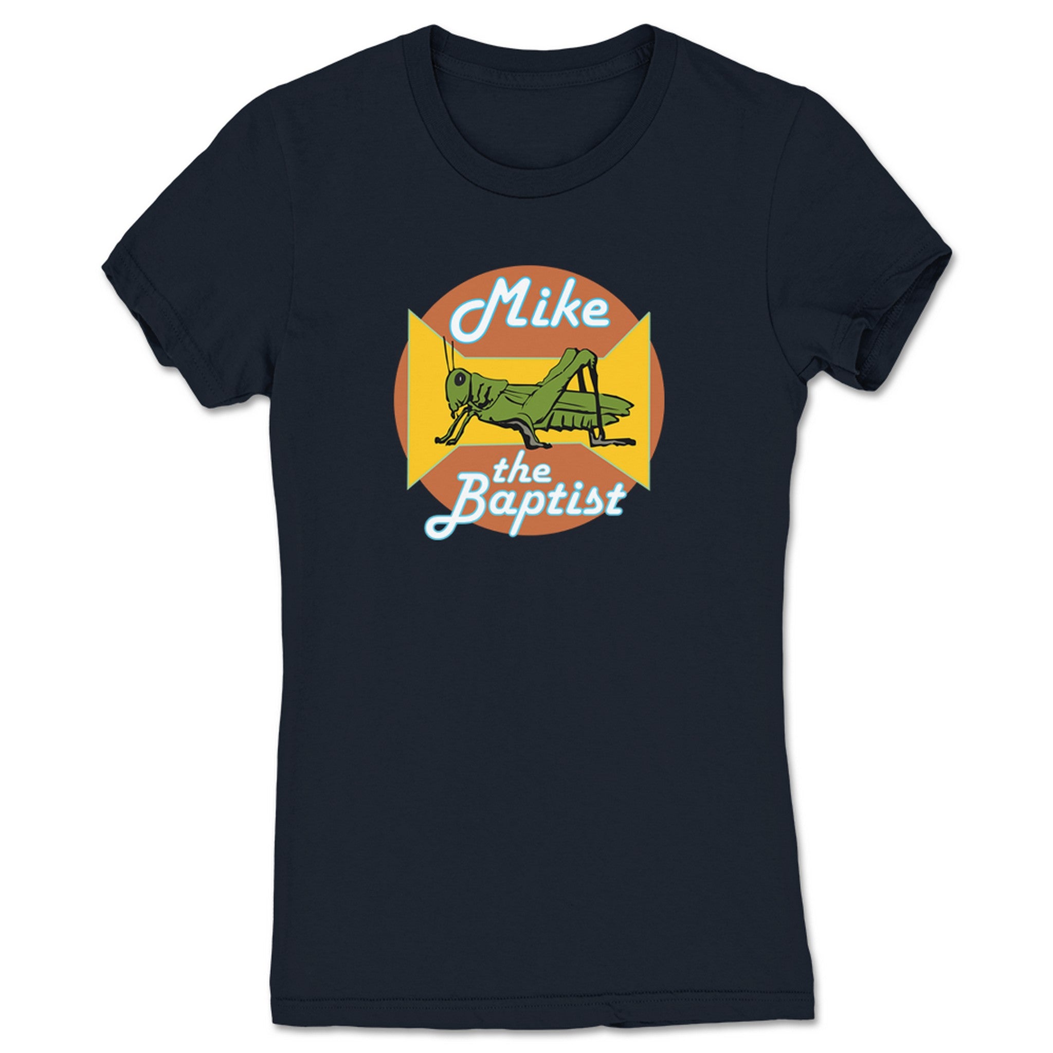 Mike the Baptist Mike the Baptist (Dark Colors) Women's Tee Navy