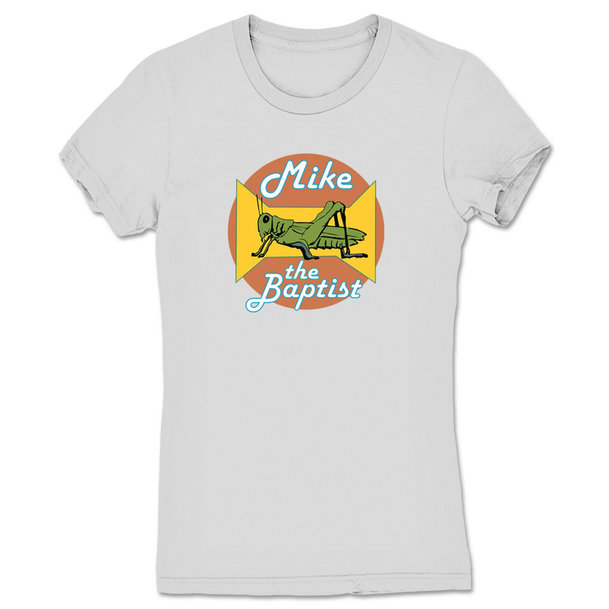 Mike the Baptist Mike the Baptist (Light Colors) Women's Tee Light Grey