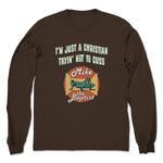 Mike the Baptist  Unisex Long Sleeve Brown