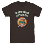 Mike the Baptist  Unisex Tee Brown