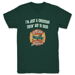 Mike the Baptist  Unisex Tee Forest Green