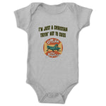 Mike the Baptist  Infant Onesie Heather Grey