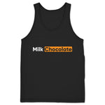 Milk Chocolate  Unisex Tank Black