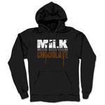Milk Chocolate  Midweight Pullover Hoodie Black