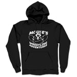 Mouse's Wrestling Adventures  Midweight Pullover Hoodie Black