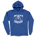 Mouse's Wrestling Adventures  Midweight Pullover Hoodie Royal Blue