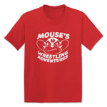 Mouse's Wrestling Adventures  Toddler Tee Red