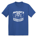 Mouse's Wrestling Adventures  Toddler Tee Royal Blue