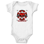 Mr. Pike  Infant Onesie White