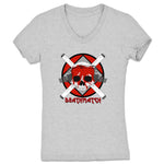 Mr. Pike  Women's V-Neck Heather Grey