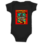 Mysterious Q  Infant Onesie Black