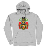 Mysterious Q  Midweight Pullover Hoodie Heather Grey