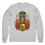 Mysterious Q  Unisex Long Sleeve Heather Grey