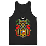 Mysterious Q  Unisex Tank Black