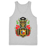 Mysterious Q  Unisex Tank Heather Grey