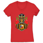Mysterious Q  Women's V-Neck Red
