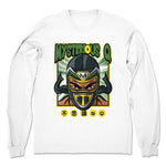 Mysterious Q  Unisex Long Sleeve White
