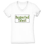 Mysterious Q  Women's V-Neck White