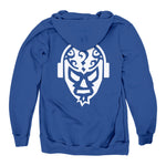 Mystery Men  Midweight Pullover Hoodie Royal Blue (w/ White Print)