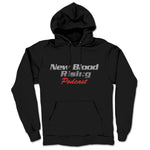 New Blood Rising Podcast  Midweight Pullover Hoodie Black