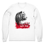 Nick Shin  Unisex Long Sleeve White