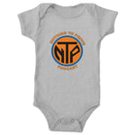 Nothing to Prove Podcast  Infant Onesie Heather Grey