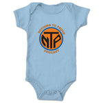 Nothing to Prove Podcast  Infant Onesie Light Blue