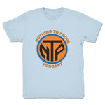 Nothing to Prove Podcast  Youth Tee Light Blue