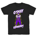 O'Shay Edwards  Youth Tee Black