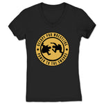 Occupy Pro Wrestling  Women's V-Neck Black
