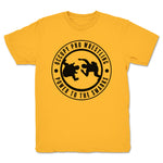 Occupy Pro Wrestling  Youth Tee Gold
