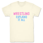 Occupy Pro Wrestling  Unisex Tee Natural