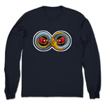 Ophidian the Cobra  Unisex Long Sleeve Navy