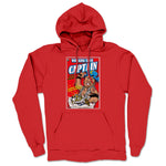 Owen Knight  Midweight Pullover Hoodie Red
