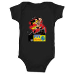Perry Von Vicious  Infant Onesie Black