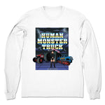 Perry Von Vicious  Unisex Long Sleeve White