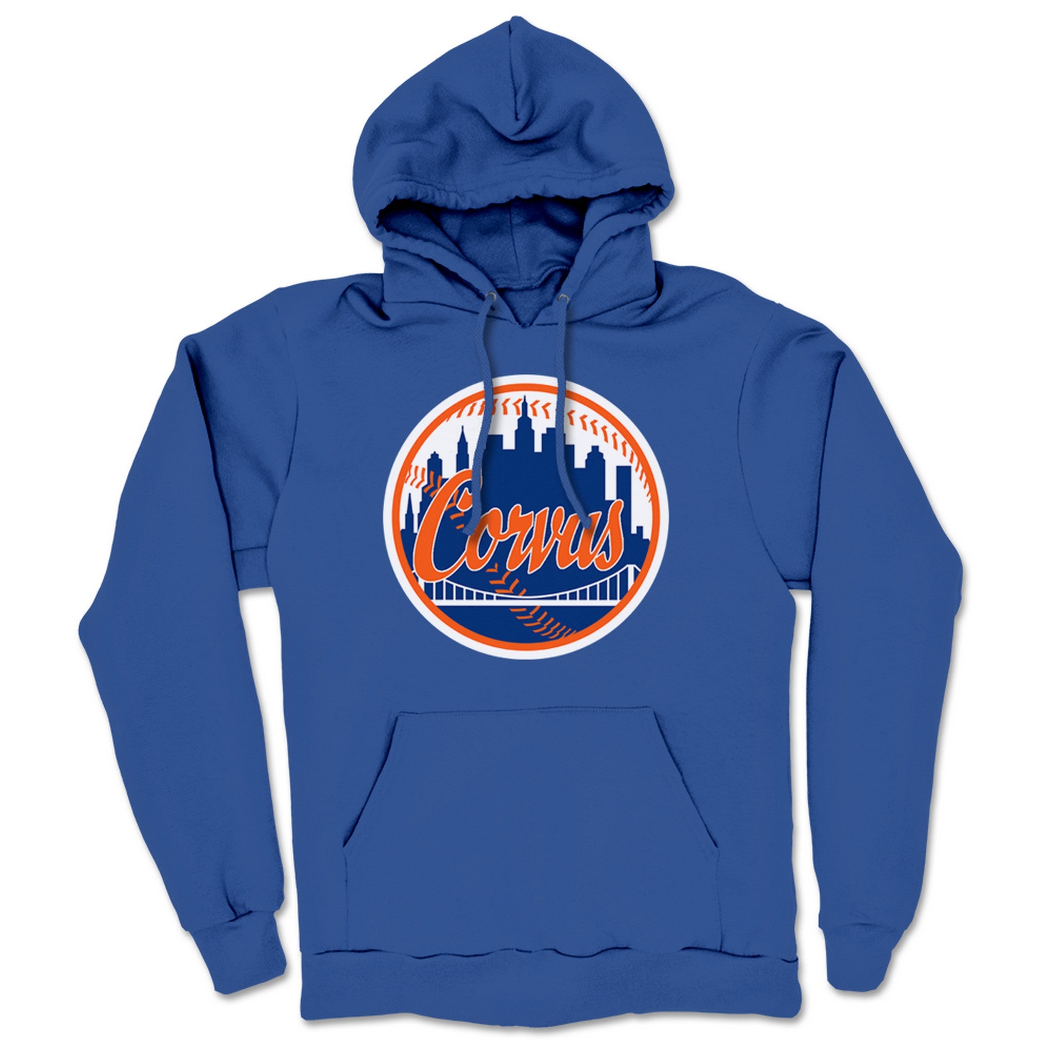 Pete Corvus LGFM Corvus Midweight Pullover Hoodie Royal Blue