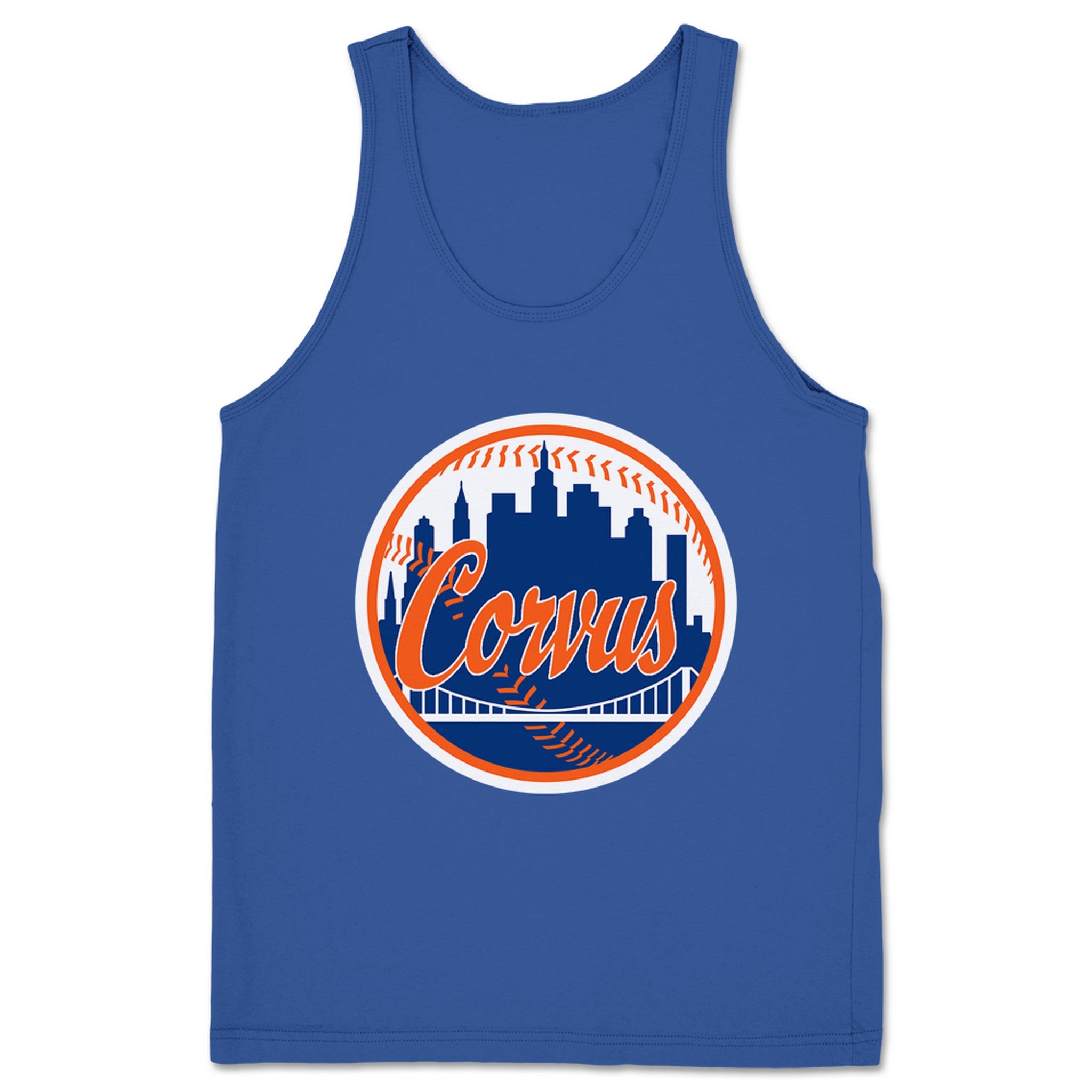 Pete Corvus LGFM Corvus Unisex Tank Royal Blue