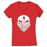 Pete Corvus  Women's V-Neck Red
