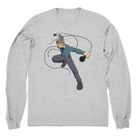 Phil Urich  Unisex Long Sleeve Heather Grey