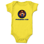 Phoenix Kid  Infant Onesie Yellow