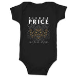 Pierce Price  Infant Onesie Black
