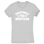 Positively Pro Wrestling Podcast  Women's Tee Heather Grey