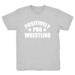 Positively Pro Wrestling Podcast  Youth Tee Heather Grey