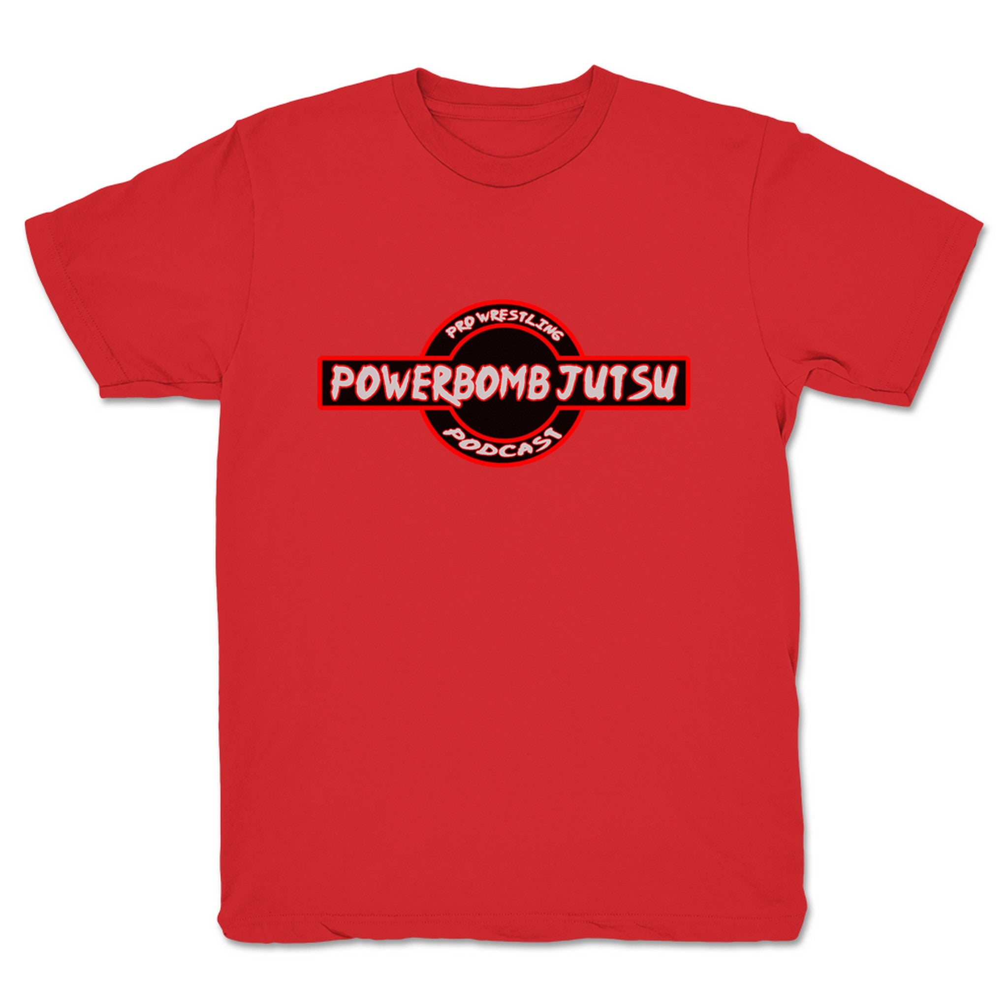 Powerbomb Jutsu PowerbombJutsu Prototype Youth Tee Red