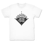Project 42  Youth Tee White