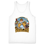 Pucks Out Podcast  Unisex Tank White